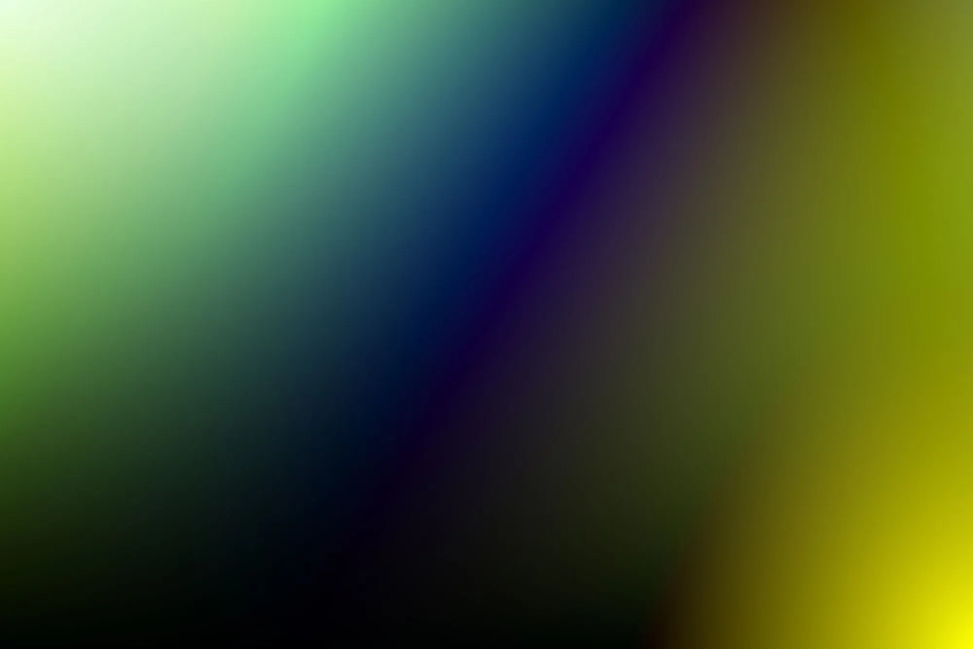 A dark gradient of green and yellow